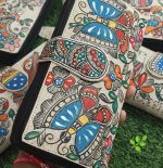 FINE JUTE CLUTCHES WITH MITHILA PAINTING - Image 2